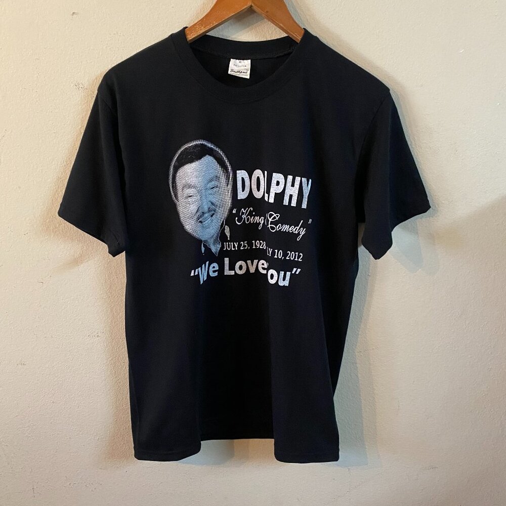 SOUTHPORT MEDIUM BLACK DOLPHY VINTAGE-STYLE MEMORIAL GRAPHIC T-SHIRT